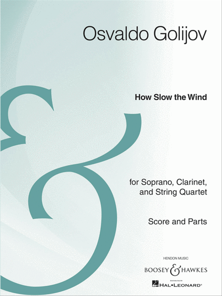 Book cover for How Slow the Wind