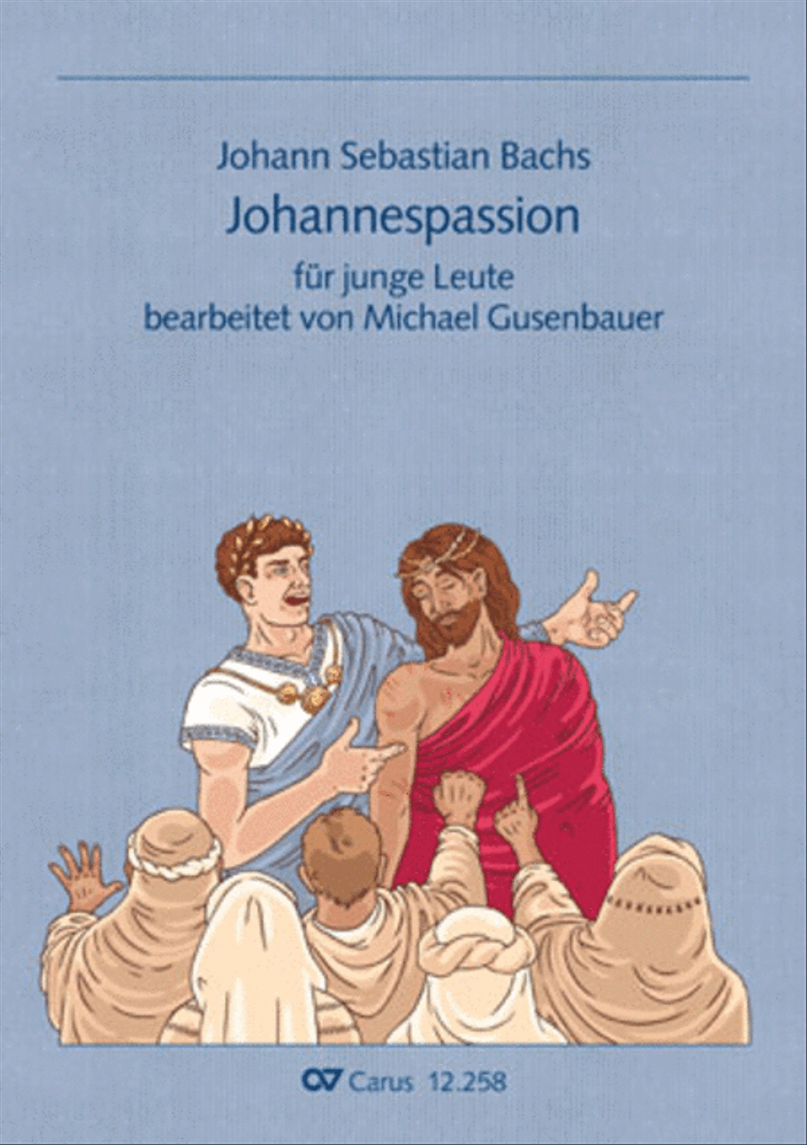 Johann Sebastian Bachs Johannes-Passion fur Kinder und Jugendliche STB scores gallery preview page 1