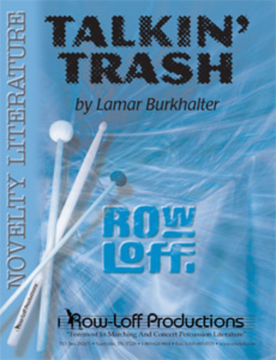 Talkin' Trash Talkin' Trash Percussion Ensemble scores gallery preview page 1