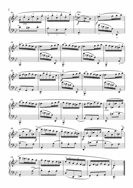 Scarlatti-Sonata in B-Major L.319 K.442(piano) image number null
