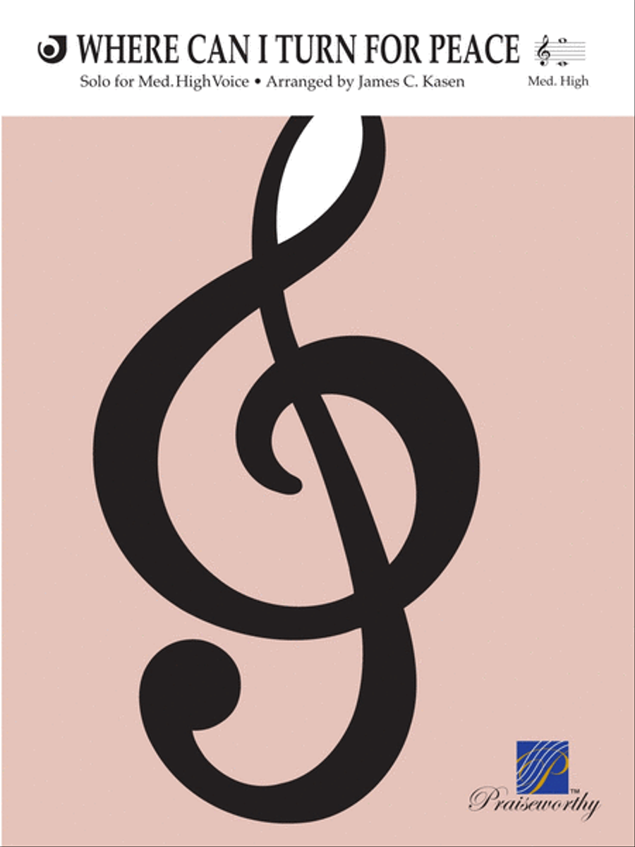 Where Can I Turn for Peace - Vocal Solo Voice Solo scores gallery preview page 1