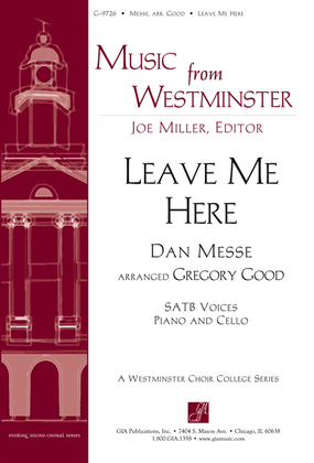 Book cover for Leave Me Here