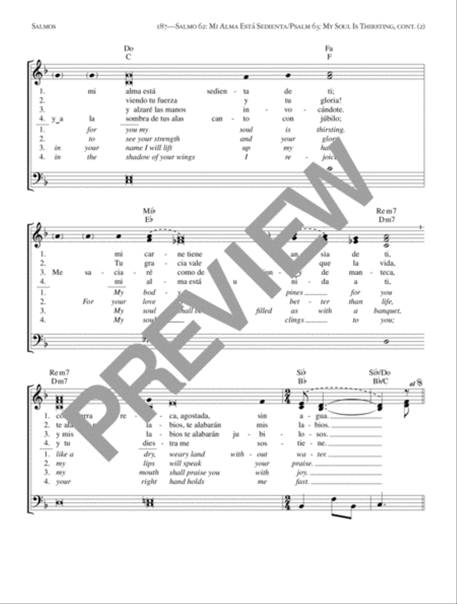 Flor y Canto Tercera Edición [Keyboard Accompaniment] Piano and Keyboard scores gallery preview page 14