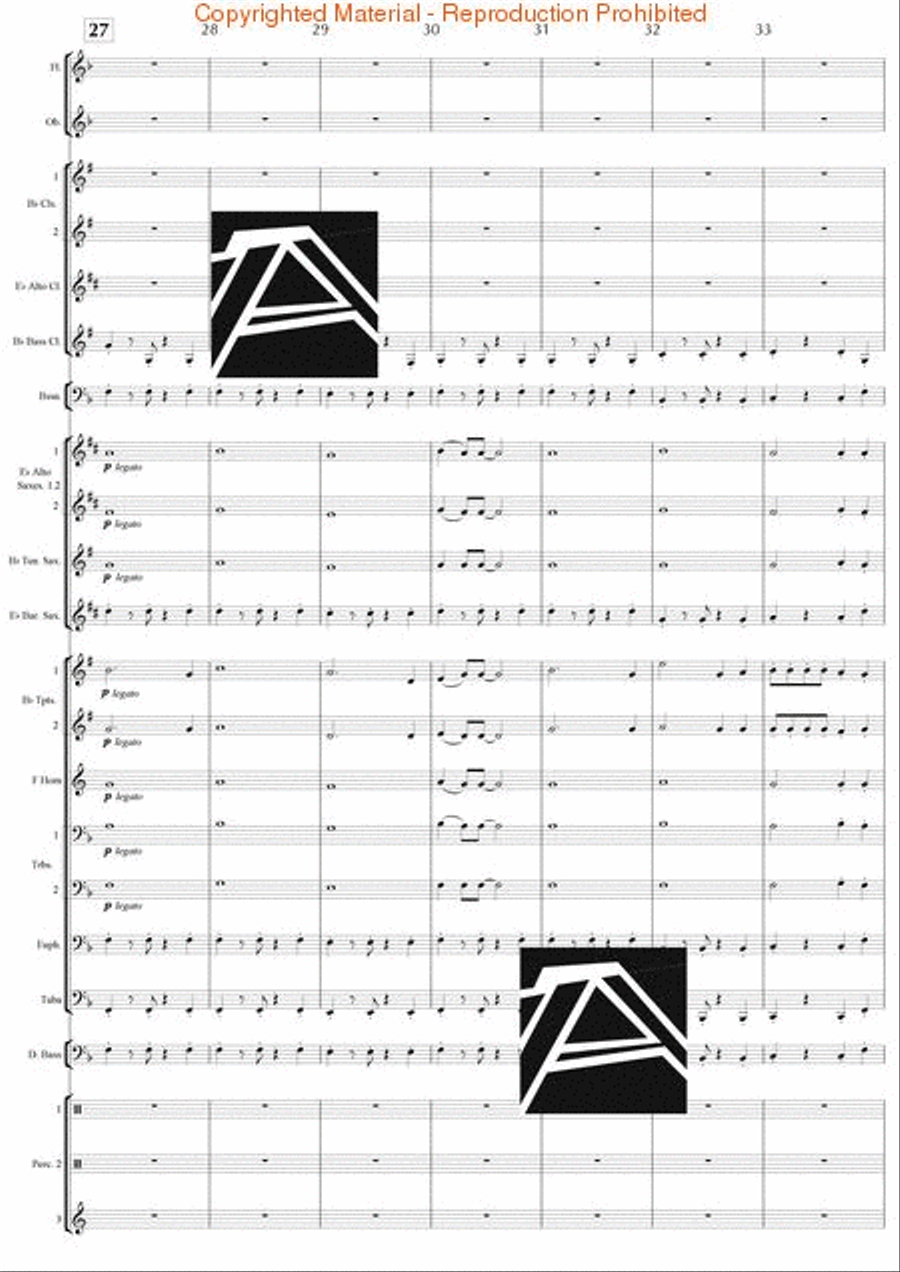 Jazz Suite No. 2 - Finale Concert Band scores gallery preview page 6