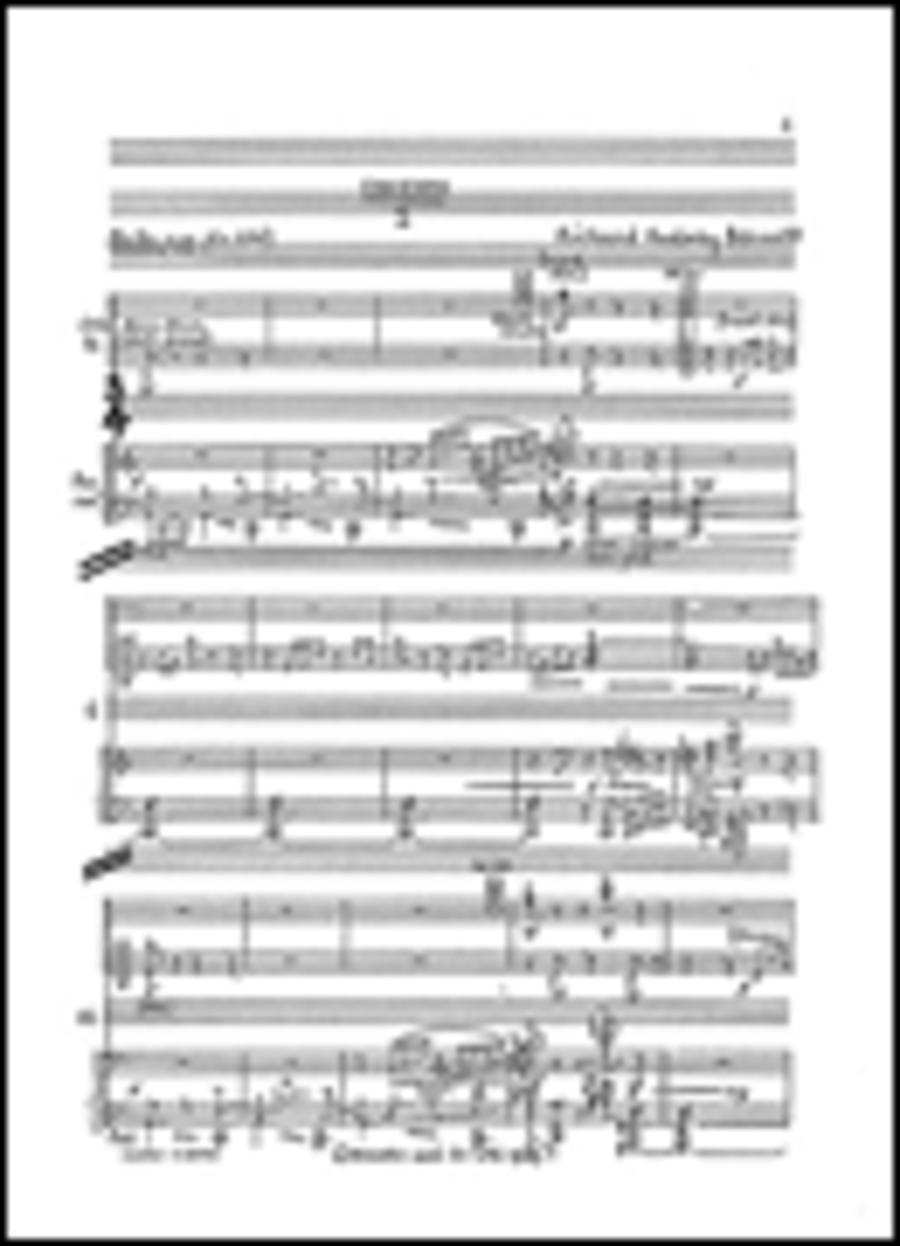 Richard Rodney Bennett: Percussion Concerto Solo Part And Piano Piano Accompaniment scores gallery preview page 1