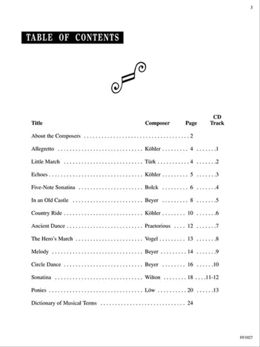 Preparatory Piano Literature Piano Method scores gallery preview page 2
