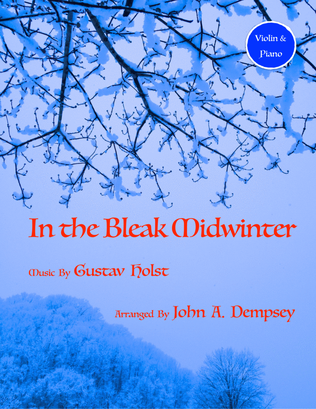 Book cover for In the Bleak Midwinter (Violin and Piano)