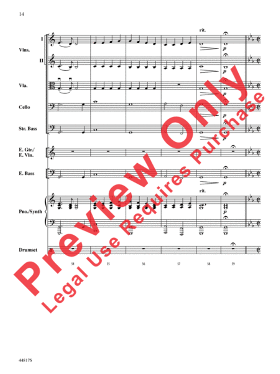 Overture Overture String Orchestra scores gallery preview page 15