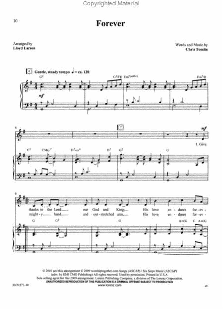 God of Grace and Glory God of Grace and Glory Medium Voice scores gallery preview page 3