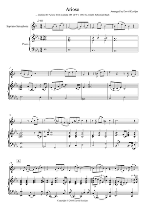 Arioso (soprano sax & piano) - EASY