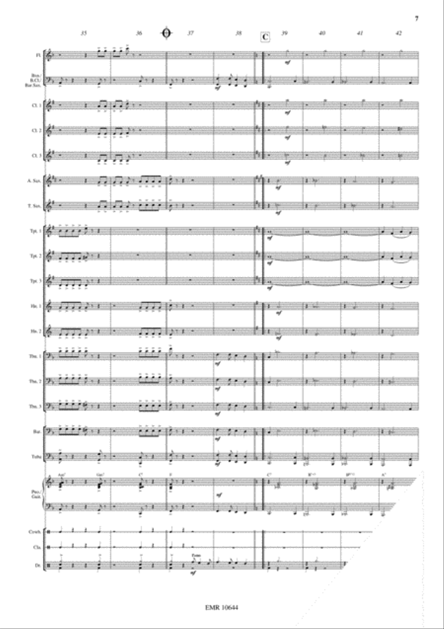 Latino Concert Band scores gallery preview page 8