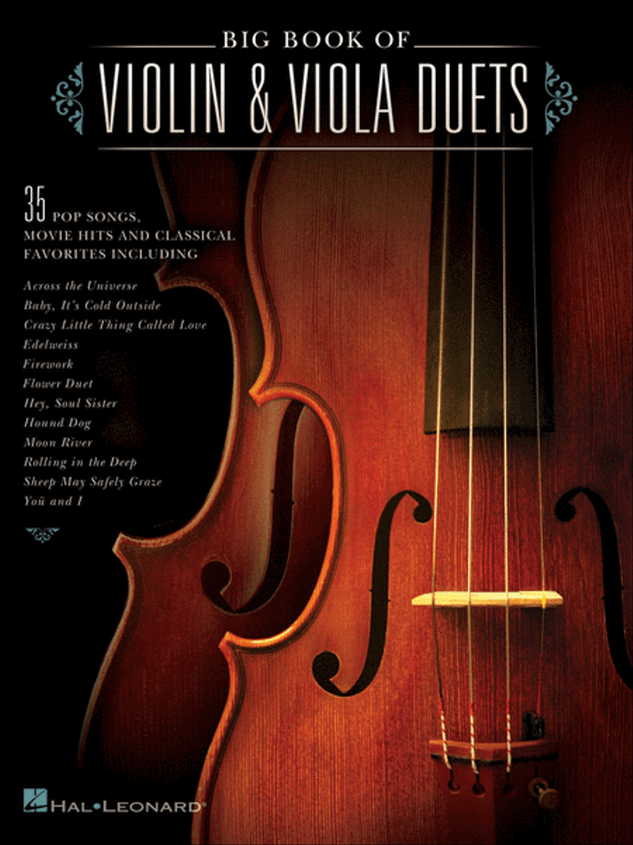 Big Book of Violin & Viola Duets String Duet scores gallery preview page 1