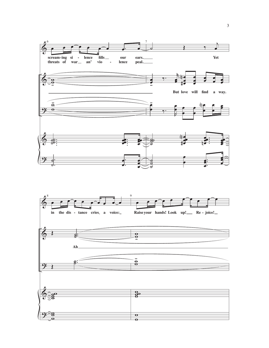 Love Will Find A Way Love Will Find A Way 4-Part scores gallery preview page 2