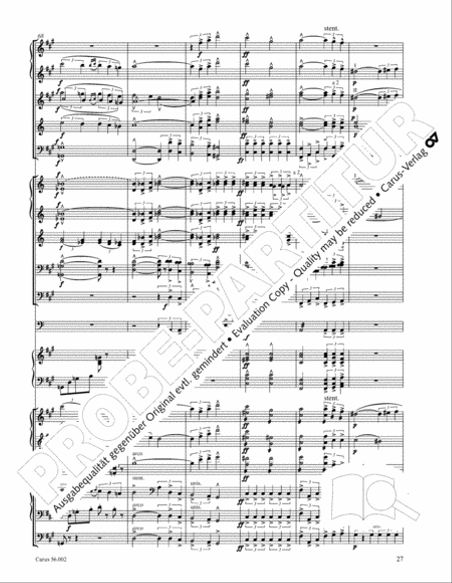Edizione Nazionale delle Opere di Giacomo Puccini. II. Instrumental music; 1. Works for orchestra (vol. II/1) Score scores gallery preview page 74