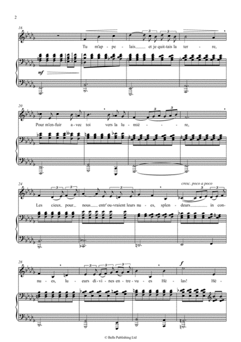 Apres un reve, Op. 7 No. 1 (B minor)