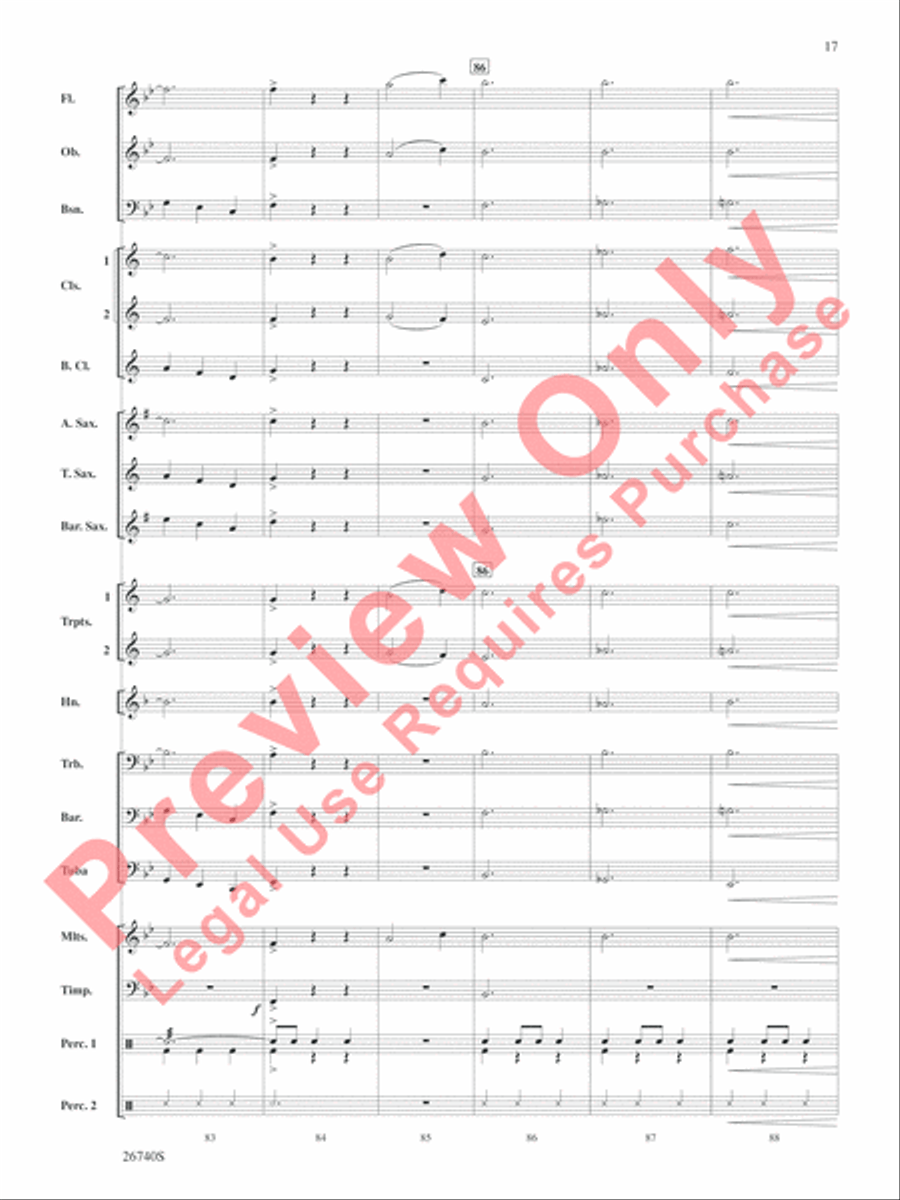 It's the Most Wonderful Time of the Year Concert Band scores gallery preview page 18