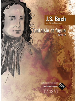 Book cover for Fantaisie et fugue, BWV 542