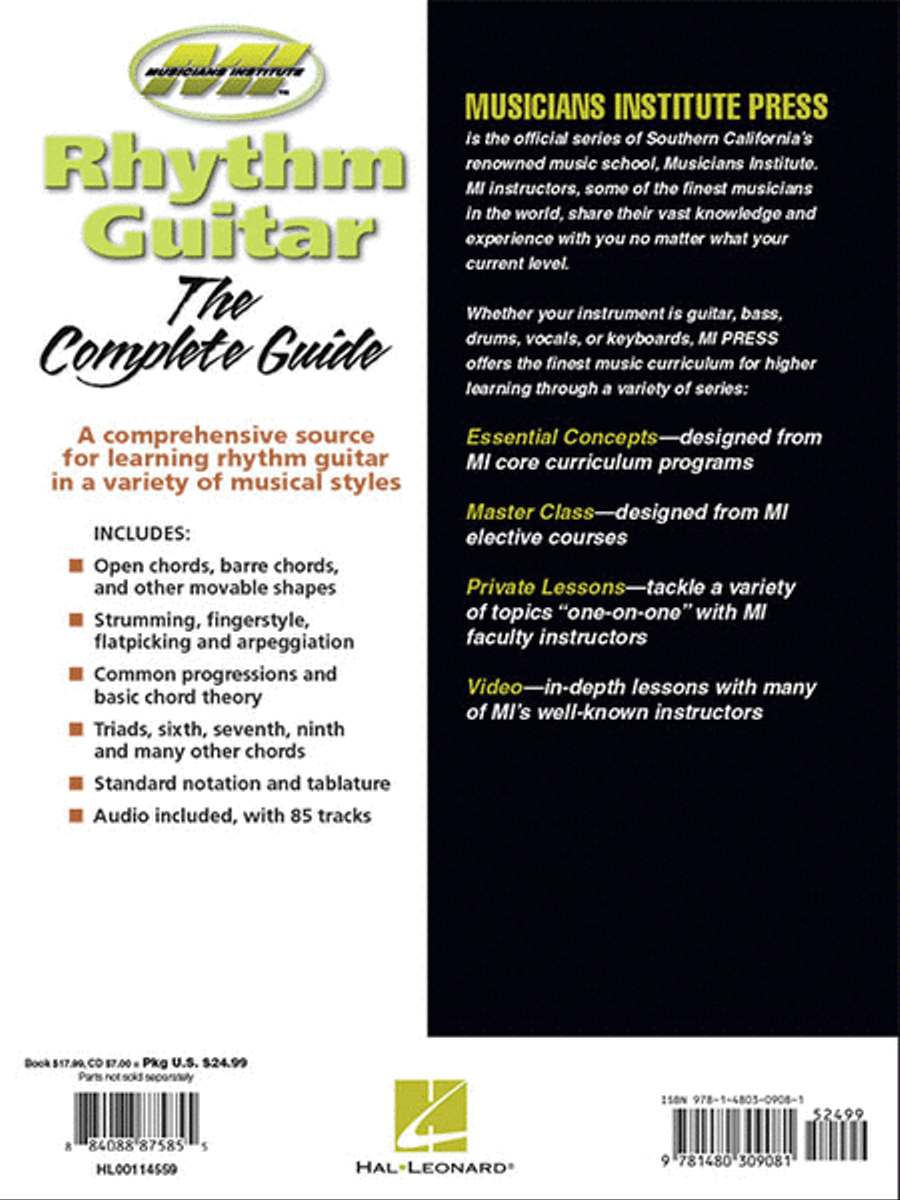 Rhythm Guitar Electric Guitar scores gallery preview page 6