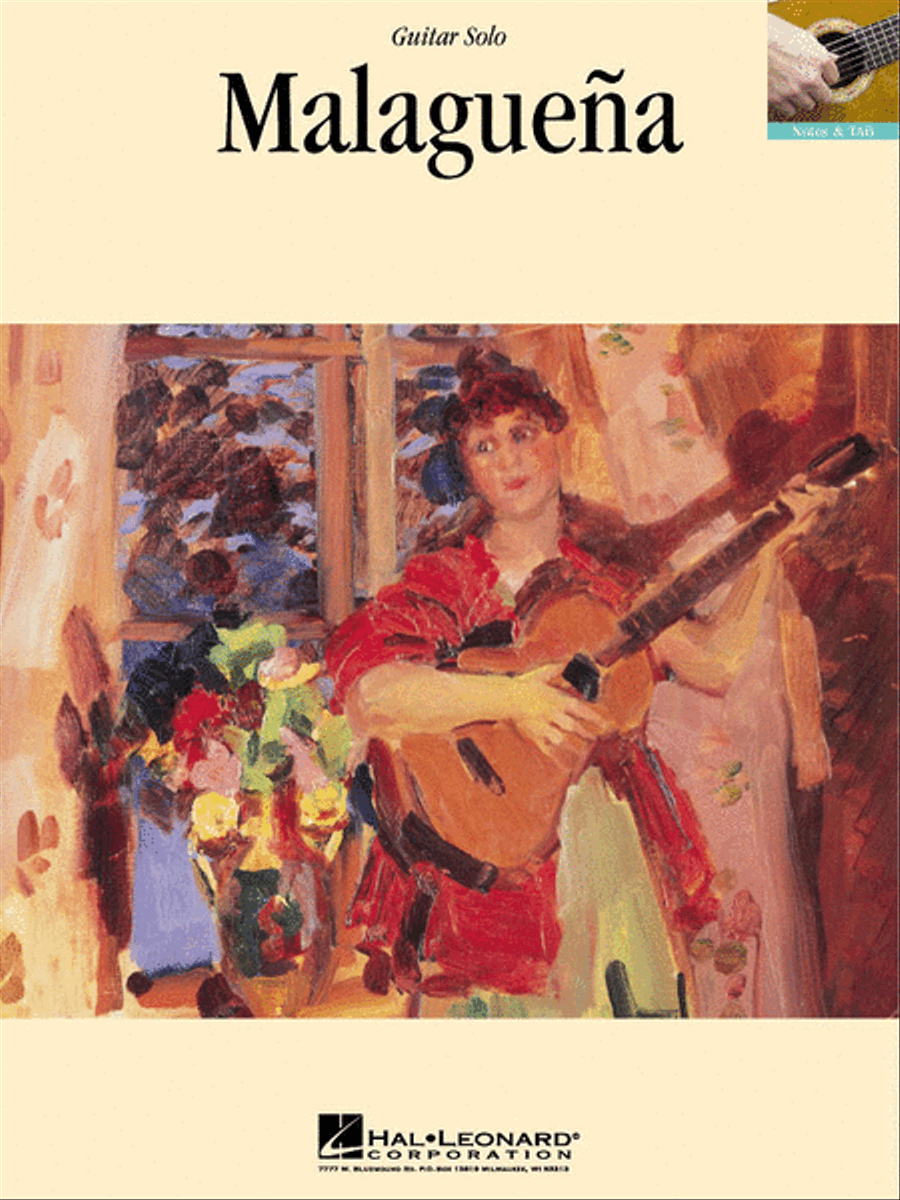 Malagueña Guitar Tablature scores gallery preview page 1