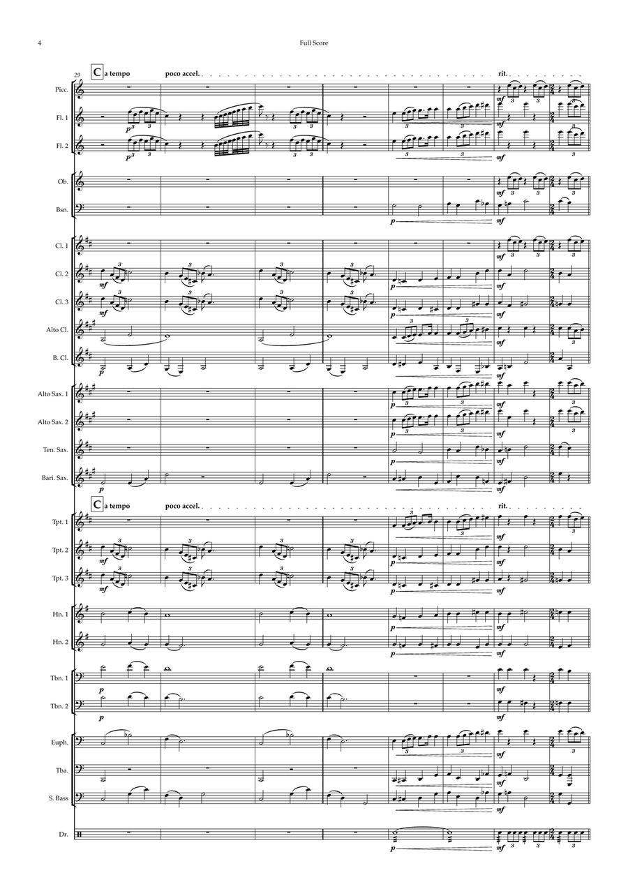 Food, Glorious Food Concert Band scores gallery preview page 4