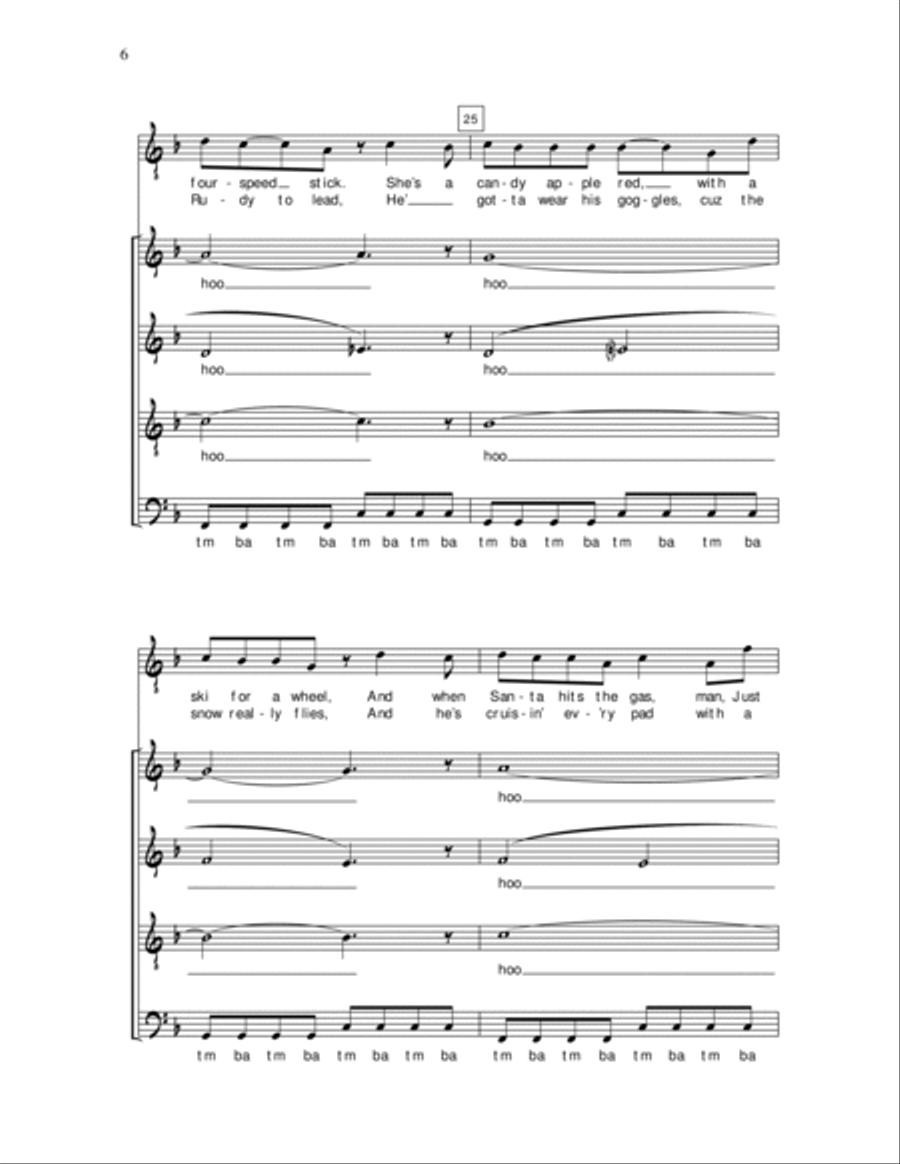 Little St. Nick Little St. Nick 4-Part scores gallery preview page 6