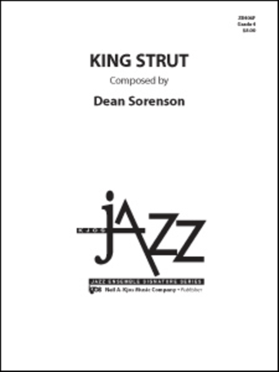 King Strut (Full Score) King Strut (Full Score) Jazz Ensemble scores gallery preview page 1