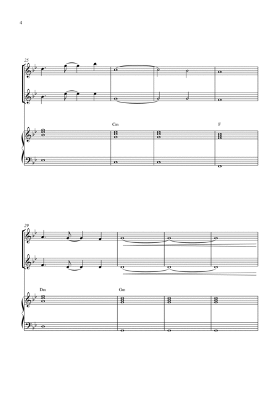 Now We Are Free Now We Are Free Flute Duet scores gallery preview page 4