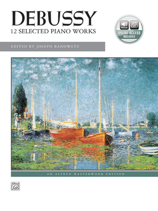 Book cover for Debussy -- 12 Selected Piano Works