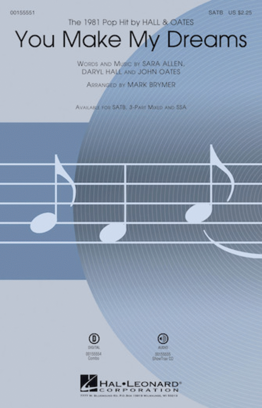 You Make My Dreams 3-Part scores gallery preview page 1