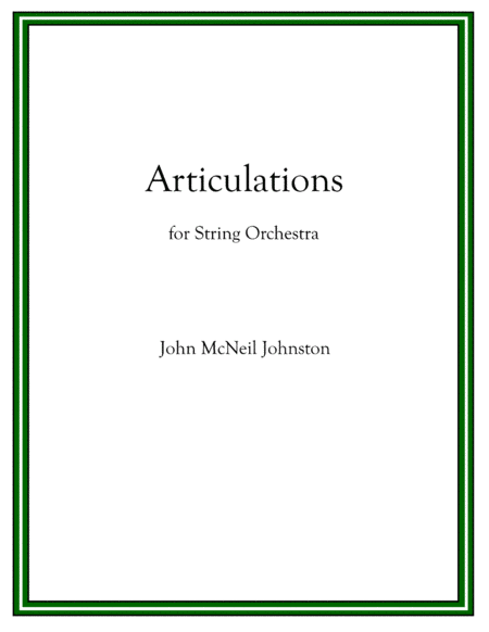 Articulations - Score image number null
