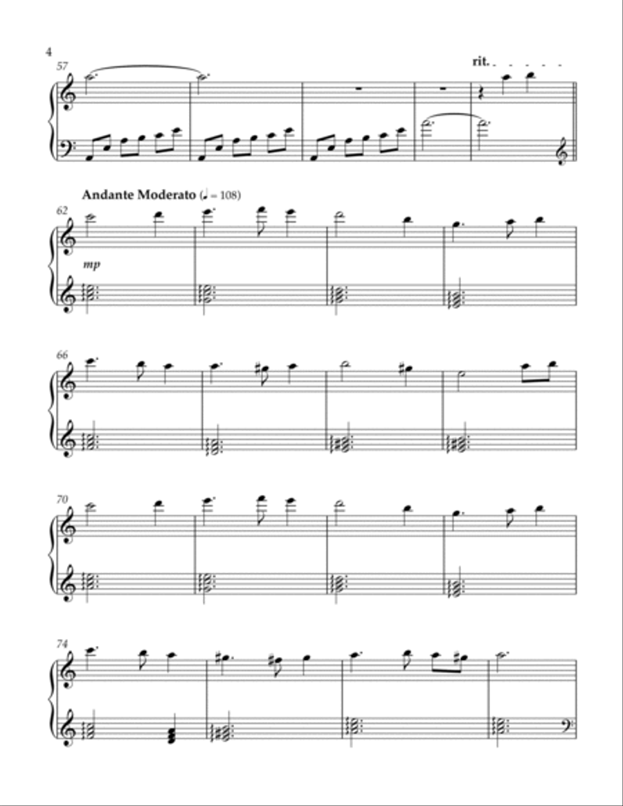 What Child Is This Piano Solo scores gallery preview page 4