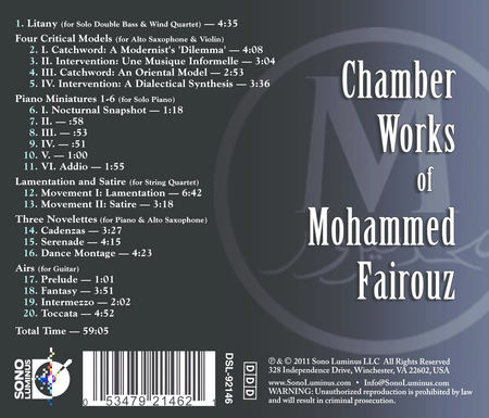 Chamber Works of Mohammed Fair