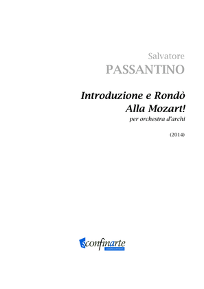 Salvatore Passantino: INTRODUZIONE E RONDÒ, ALLA MOZART! (ES-21-020) - Score Only