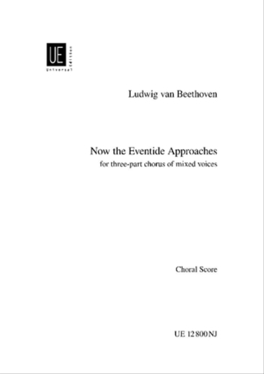 Now The Eventide Approaches Alto Voice scores gallery preview page 1