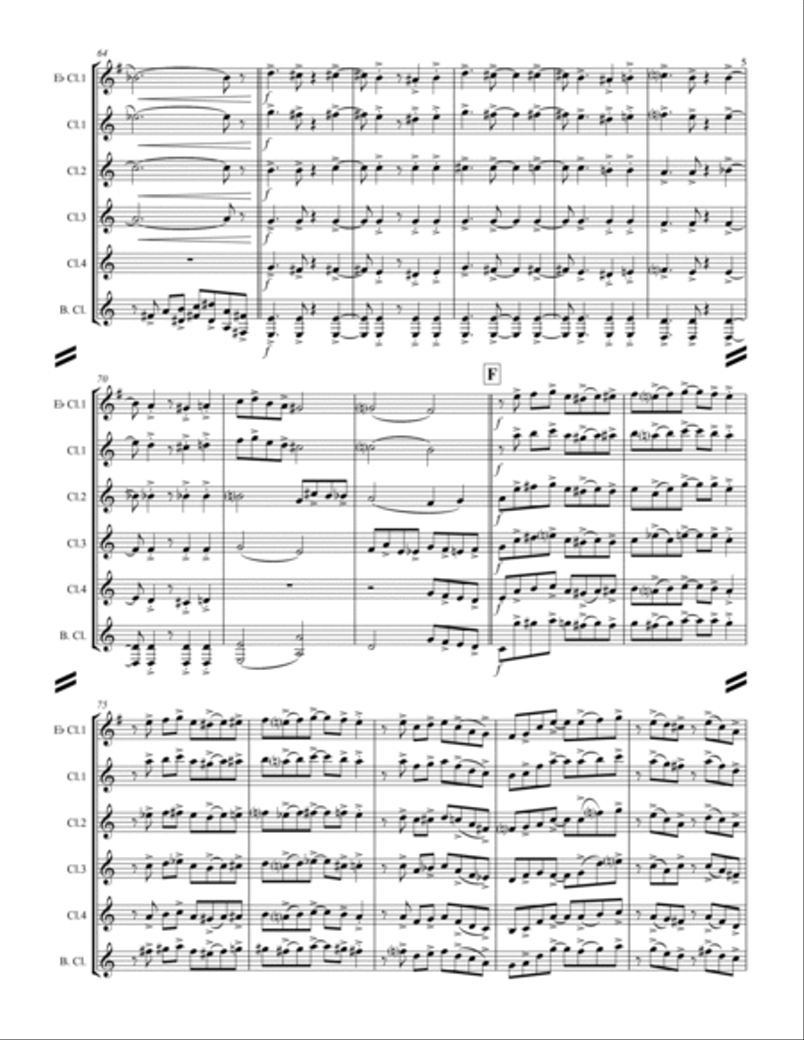 Witchcraft Woodwind Ensemble scores gallery preview page 6