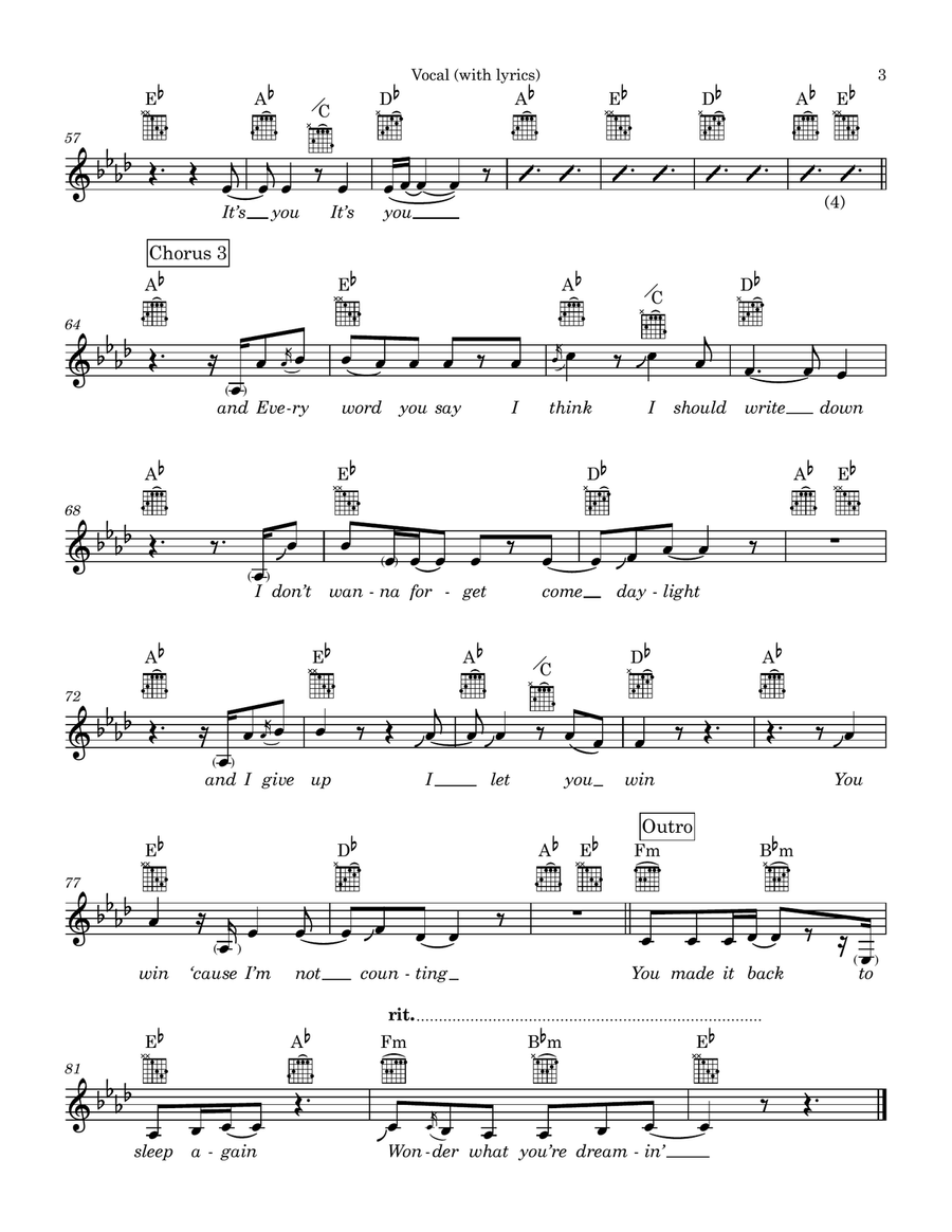 Paperweight Acoustic Guitar scores gallery preview page 3