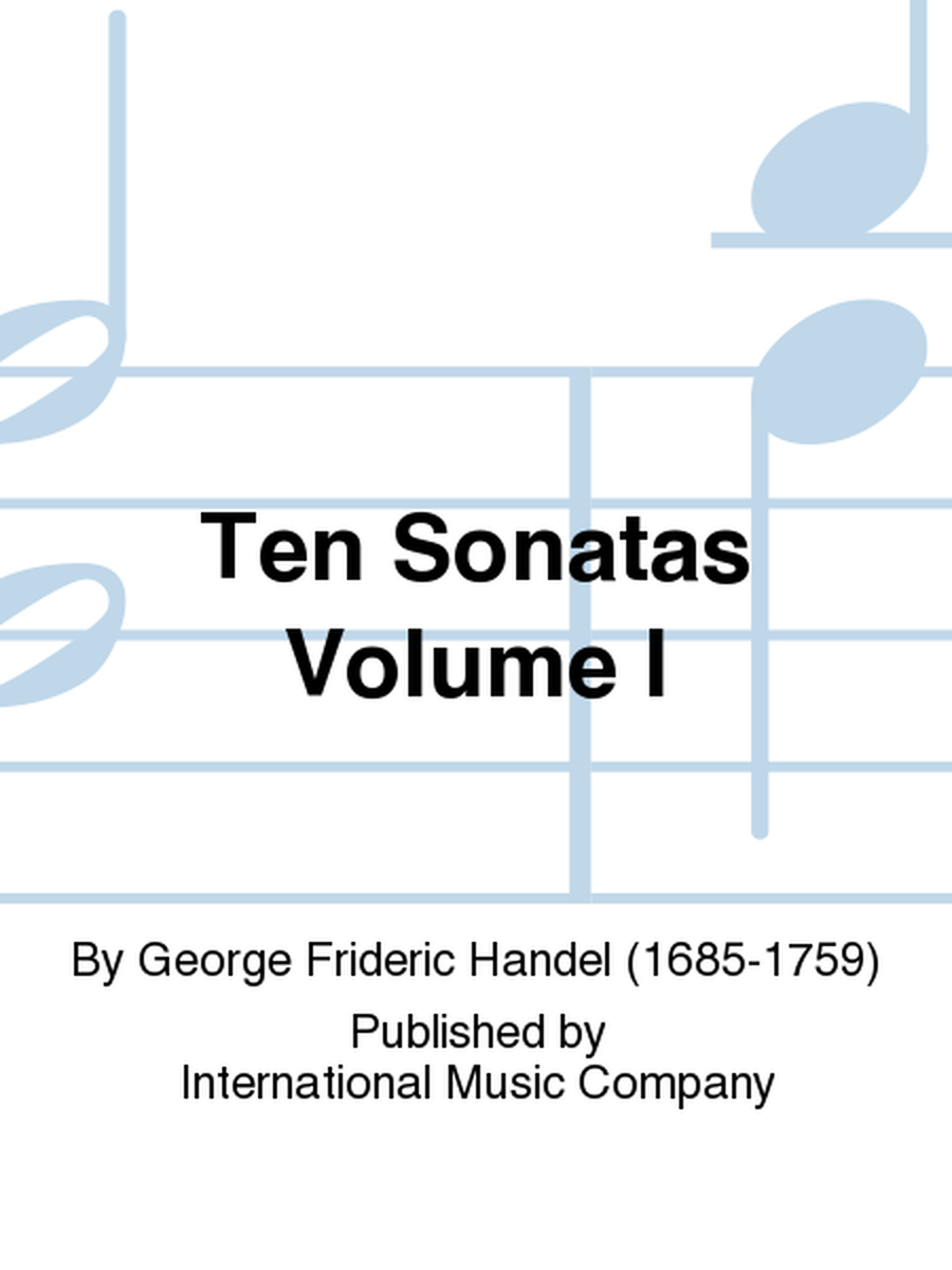 Ten Sonatas Volume I