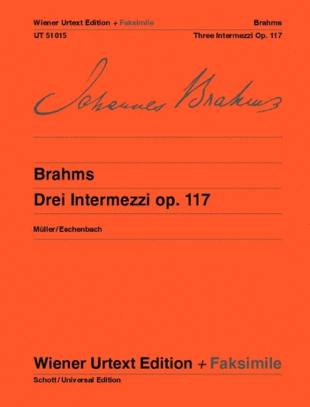 3 Intermezzi, op. 117