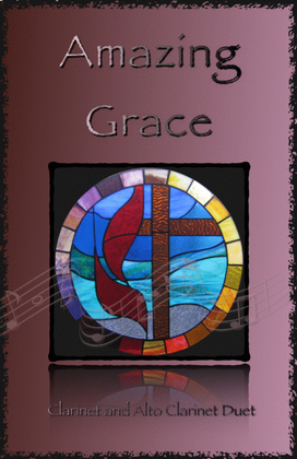 Amazing Grace, Gospel style for Clarinet and Alto Clarinet Duet