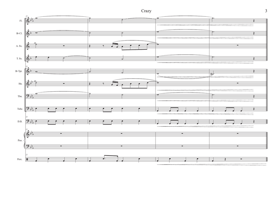Crazy Crazy Marching Band scores gallery preview page 3