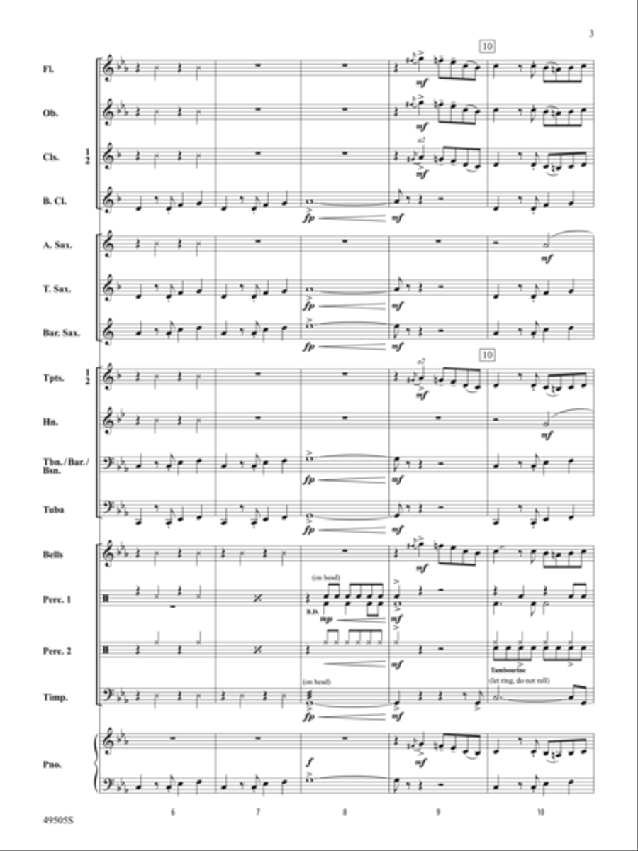 Awesome Sauce: Score Concert Band scores gallery preview page 3