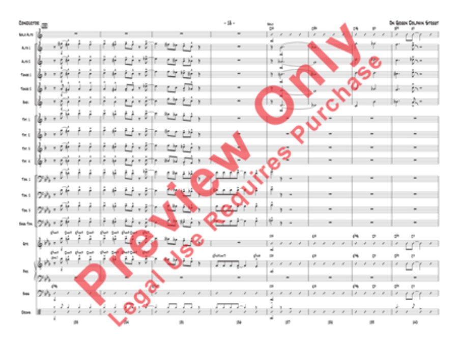 On Green Dolphin Street Jazz Ensemble scores gallery preview page 21