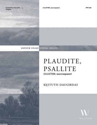 Book cover for Plaudite, Psallite