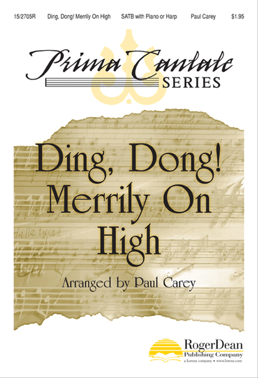 Ding, Dong! Merrily on High 4-Part scores gallery preview page 1