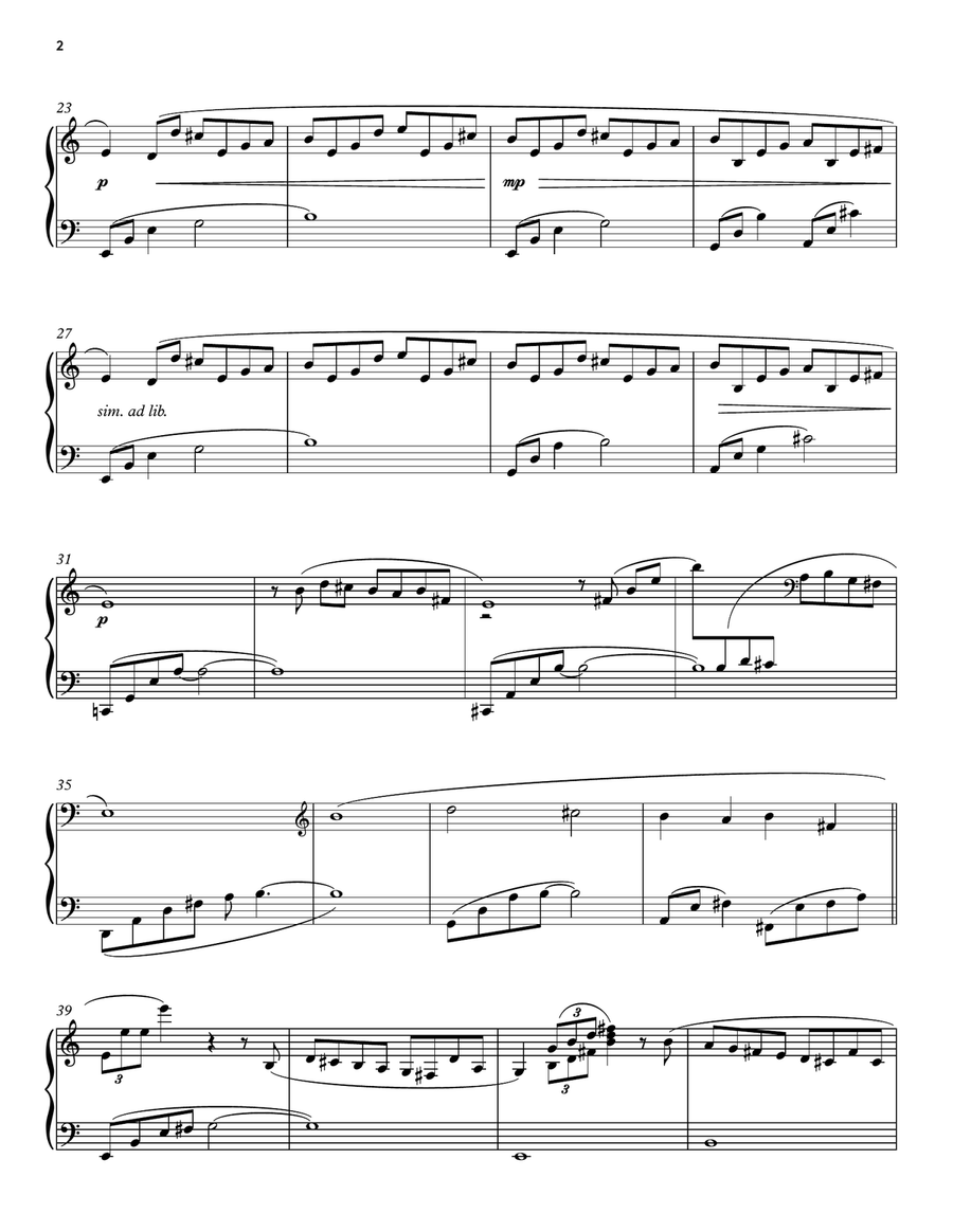 Queen's Gardens (Hollow Knight Piano Collections) Piano Solo scores gallery preview page 5