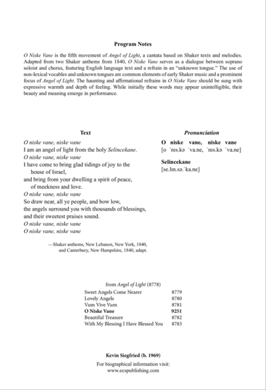 O Niske Vane Divisi scores gallery preview page 2