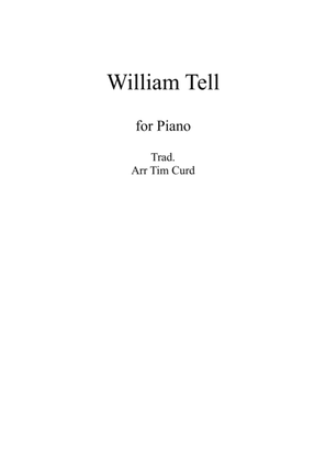 Book cover for William Tell for Solo Piano