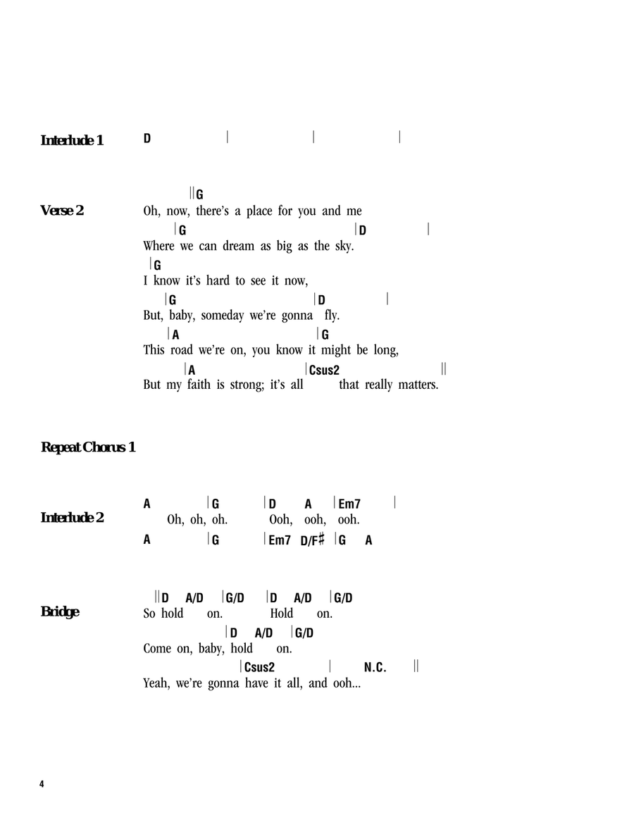 Better Life Acoustic Guitar scores gallery preview page 2