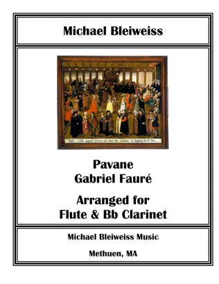 Pavane for Flute and Bb Clarinet