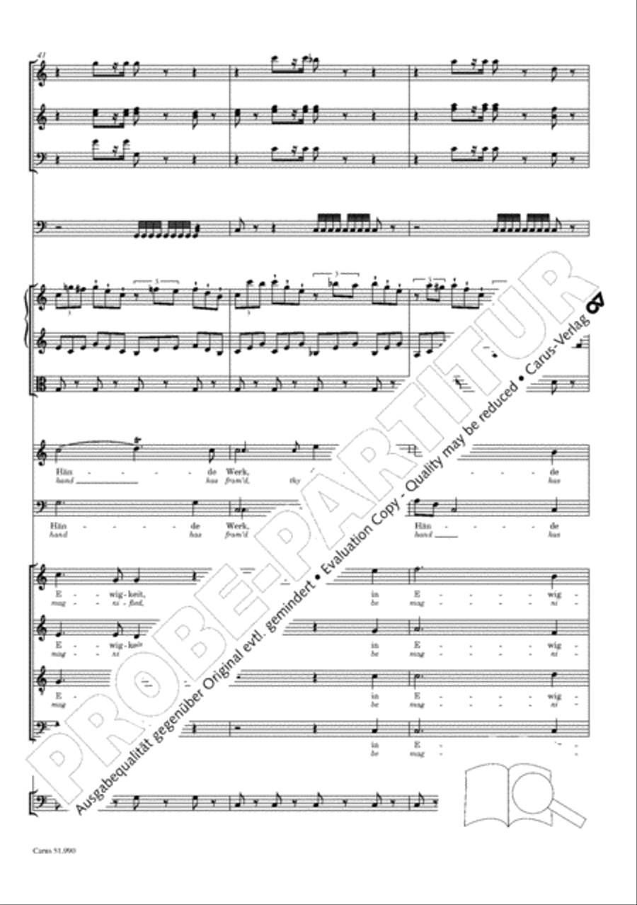 The Creation (Die Schopfung) 4-Part scores gallery preview page 265